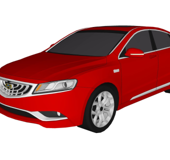 超精细汽车模型 吉利 2015 Geely Borui GC9